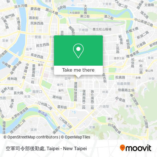 空軍司令部後勤處 map