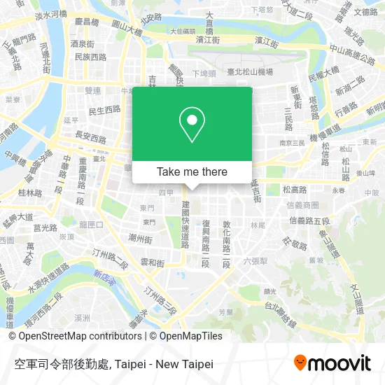 空軍司令部後勤處地圖