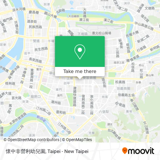 懷中非營利幼兒園 map