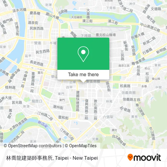 林喬龍建築師事務所地圖
