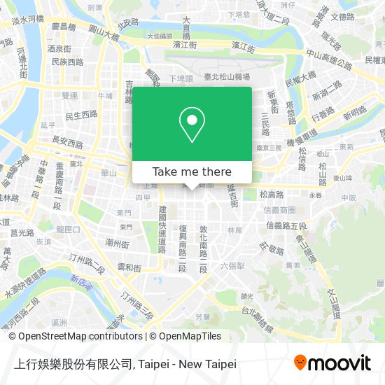 上行娛樂股份有限公司 map