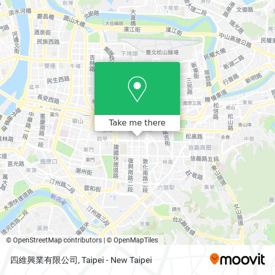 四維興業有限公司 map