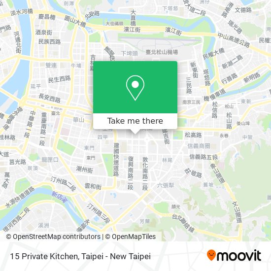 15 Private Kitchen map