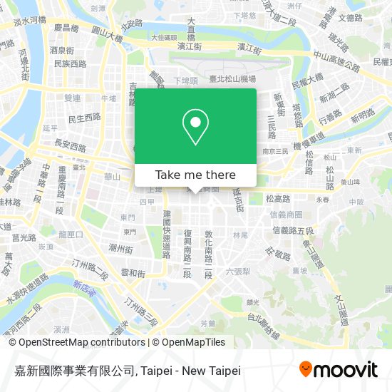 嘉新國際事業有限公司 map
