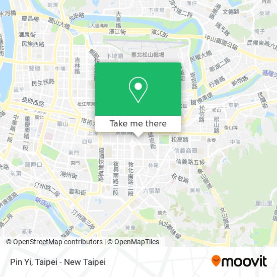 Pin Yi map