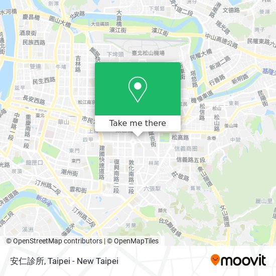 安仁診所 map