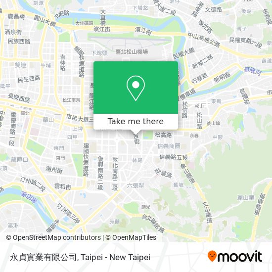 永貞實業有限公司 map