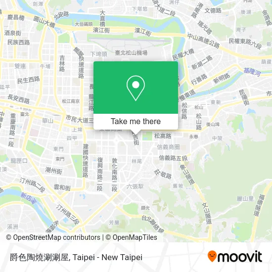爵色陶燒涮涮屋地圖