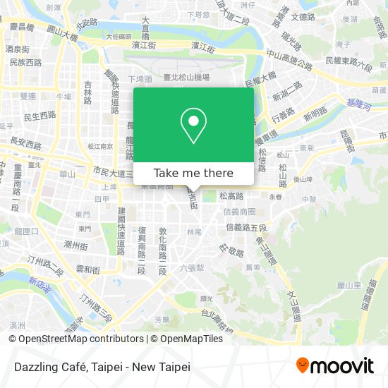 Dazzling Café map