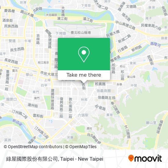 綠屋國際股份有限公司 map