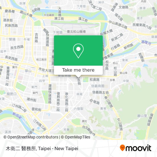 木衛二 醫務所 map