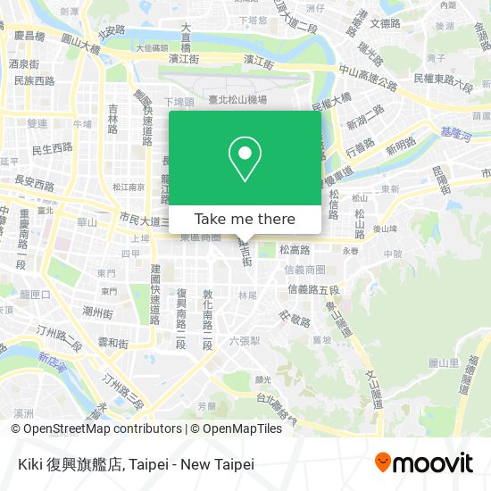 Kiki 復興旗艦店 map