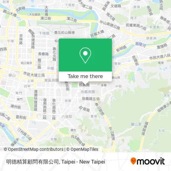 明德精算顧問有限公司 map