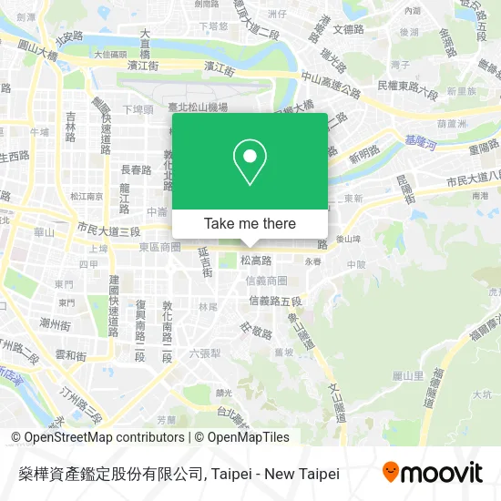 燊樺資產鑑定股份有限公司地圖