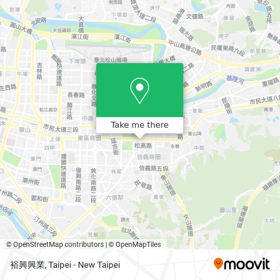 裕興興業地圖