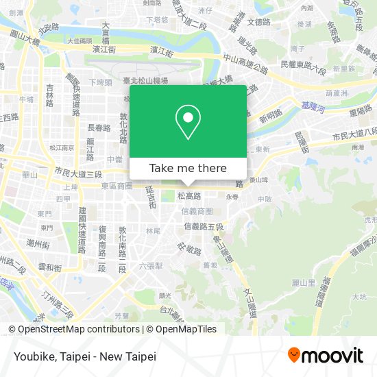 Youbike map