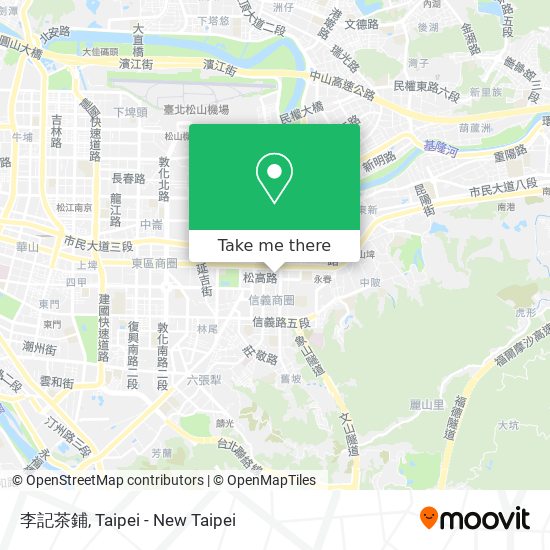 李記茶鋪 map