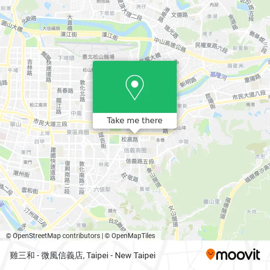 雞三和 - 微風信義店 map