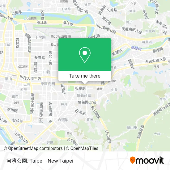 河濱公園 map