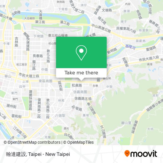 翰達建設 map