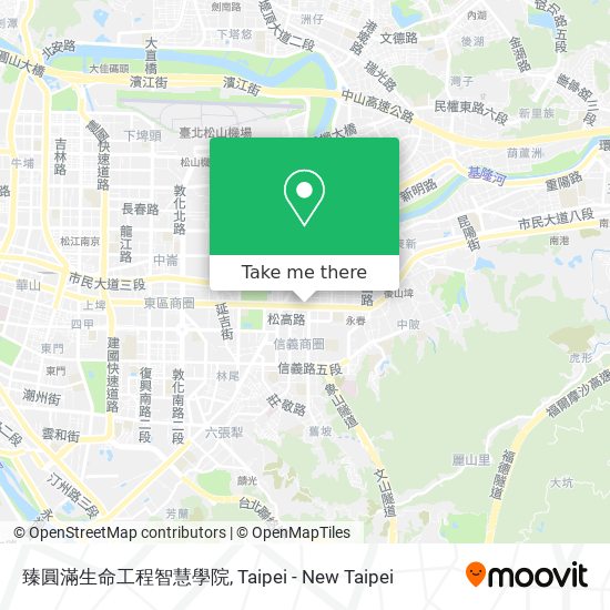 臻圓滿生命工程智慧學院 map