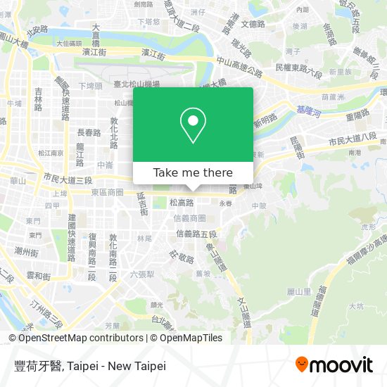 豐荷牙醫 map