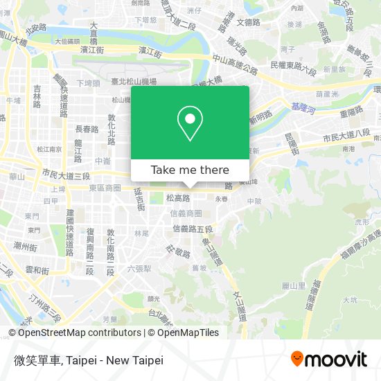 微笑單車 map