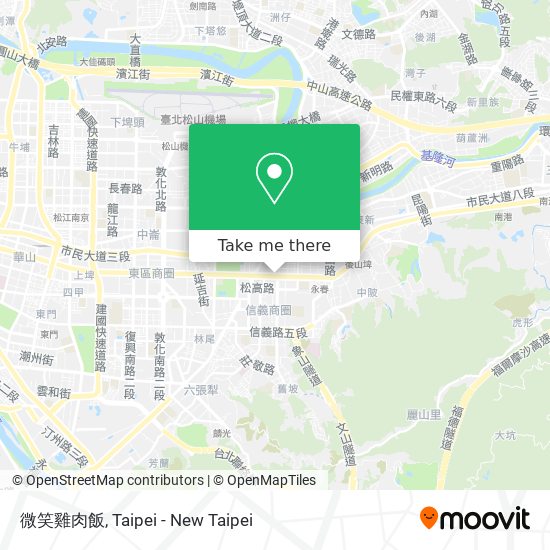 微笑雞肉飯 map