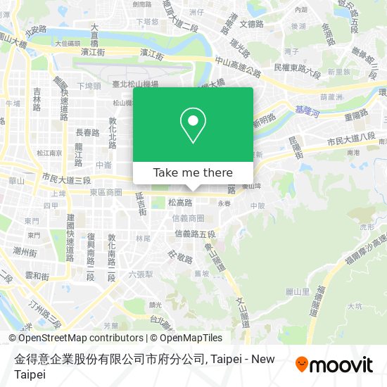 金得意企業股份有限公司市府分公司 map