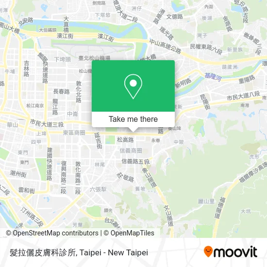 髮拉儷皮膚科診所地圖
