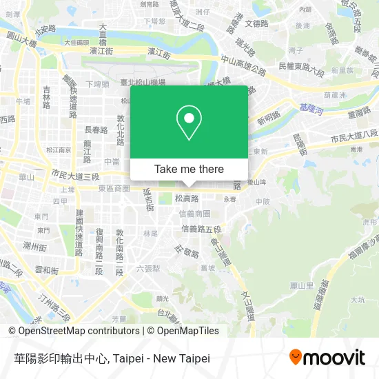 華陽影印輸出中心地圖