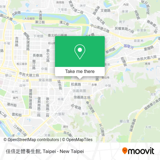 佳倍足體養生館地圖