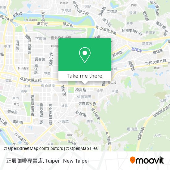 正辰咖啡專賣店 map