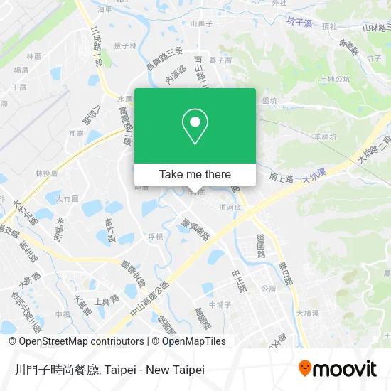 川門子時尚餐廳 map