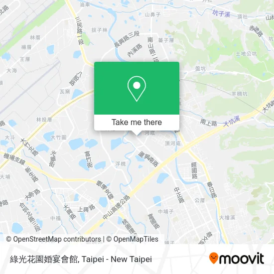 綠光花園婚宴會館 map