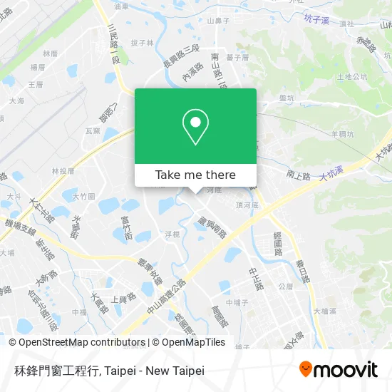 秝鋒門窗工程行 map