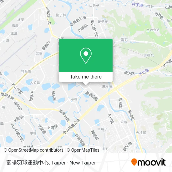 富暘羽球運動中心地圖