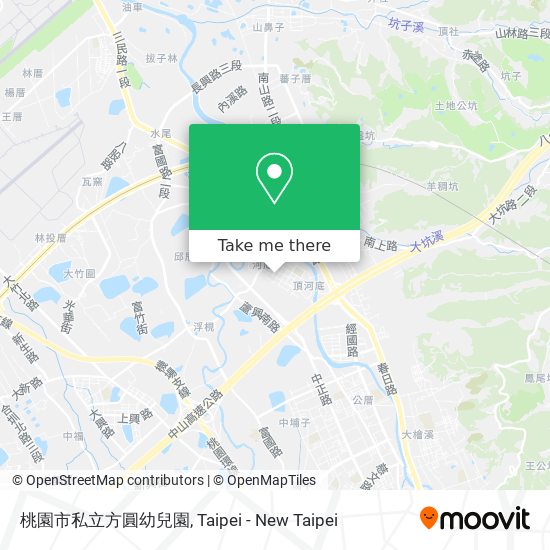 桃園市私立方圓幼兒園地圖
