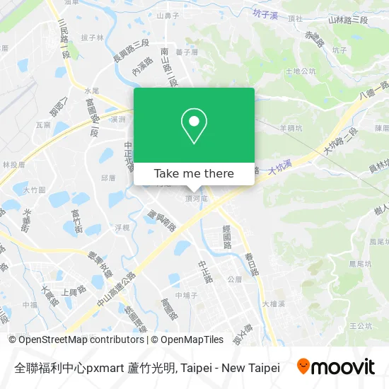 全聯福利中心pxmart 蘆竹光明 map