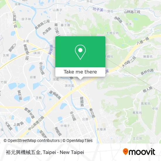 裕元興機械五金 map