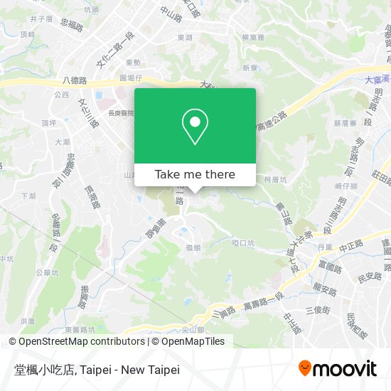 堂楓小吃店 map