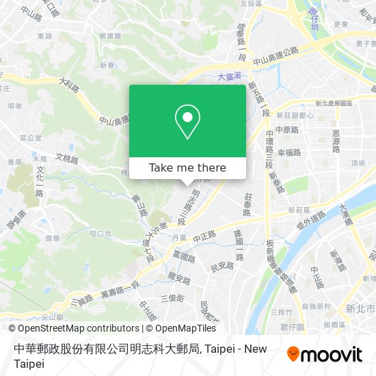 中華郵政股份有限公司明志科大郵局 map