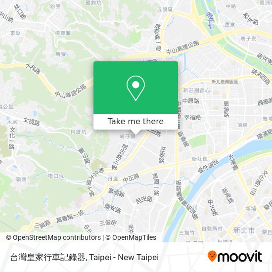 台灣皇家行車記錄器 map