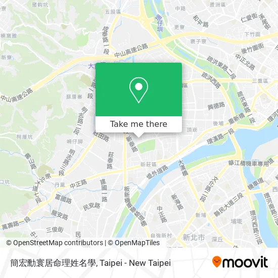 簡宏勳寰居命理姓名學地圖