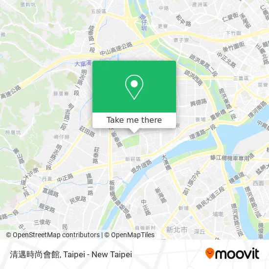 清邁時尚會館 map