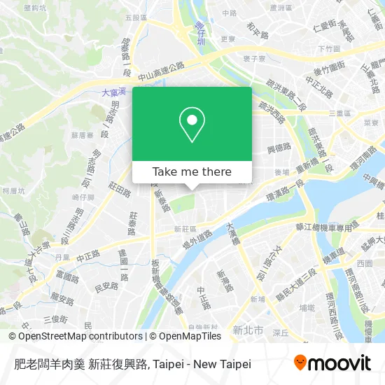 肥老闆羊肉羹 新莊復興路 map