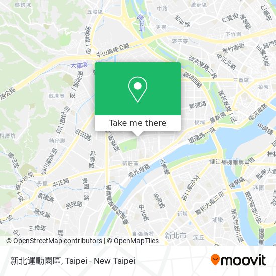 新北運動園區 map