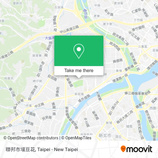 聯邦市場豆花 map