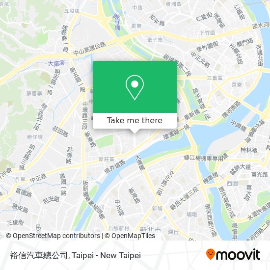 裕信汽車總公司 map