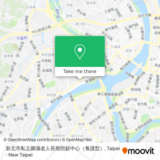 新北市私立圓滿老人長期照顧中心（養護型）地圖